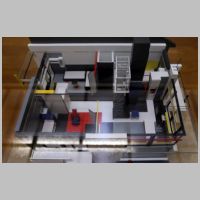 Rietveld Schröderhuis, Utrecht, Model, photo Sailko, Wikipedia.jpg